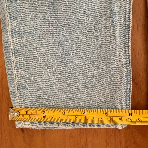 Women’s Size 4S American Eagle Mom Jeans Strigid - Picture 2 of 8